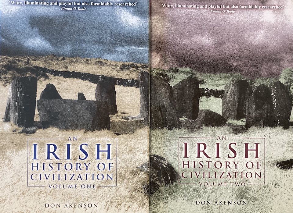 An Irish History of Civilization, 2 vols.