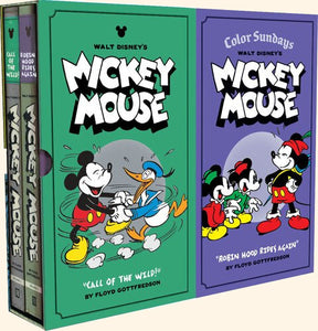 Walt Disney's Mickey Mouse Color Sundays Gift Box Set