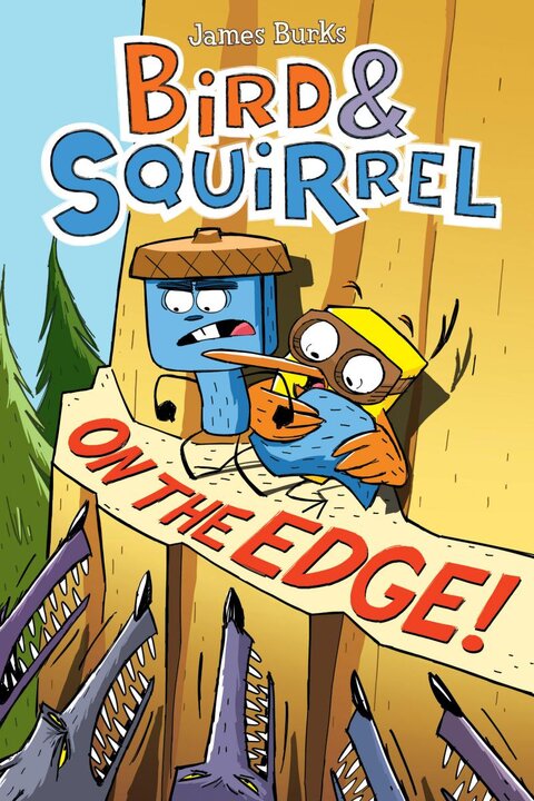 Bird and Squirrel On the Edge!