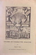 Studies In Character Analysis