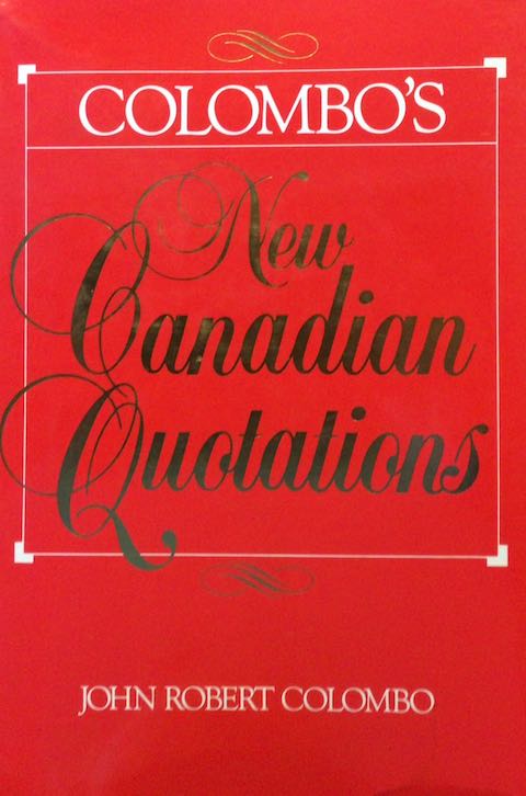 New Canadian Quotations