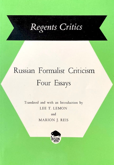 Russian Formalist Criticism