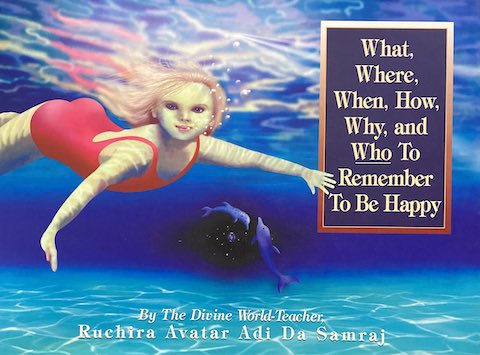 What, Where, When, How, Why, and Who To Remember to be Happy